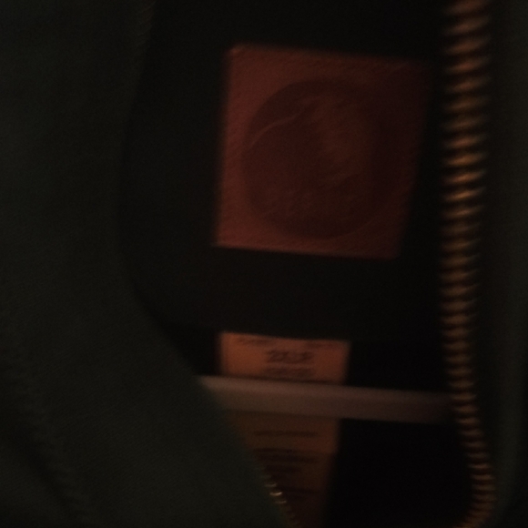 Men's Dark Green Performance Jacket - Picture 3 of 4